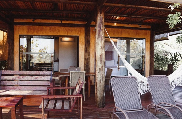 Bangalô com Jacuzzi em Deck Suspenso com Vista Para o Parque Nacional da Chapada