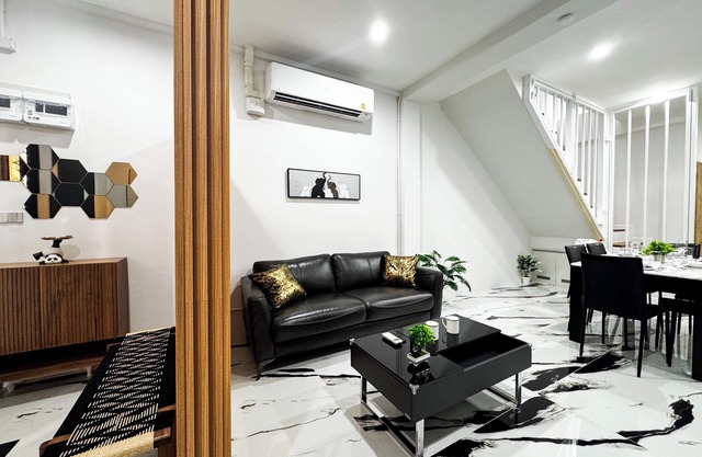 Bangkok Family Retreat 2BR Townhome with A/C, Fast WiFi & Kid-Friendly Setup