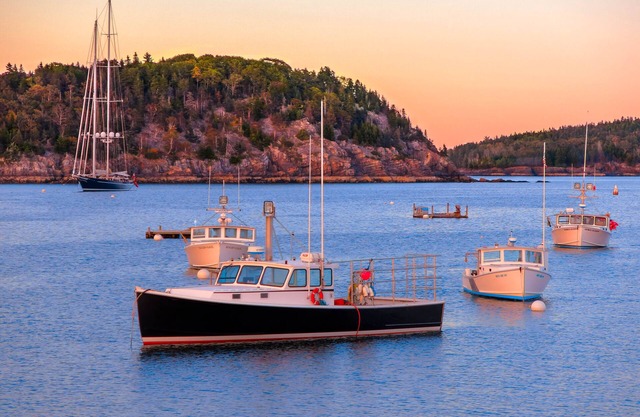 Bar Harbor Village, Acadia National Park!