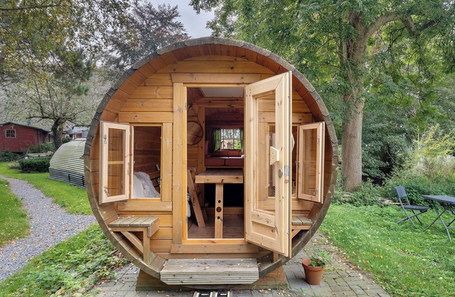 barrel 'Das Fass' with Shared Terrace and Shared Garden
