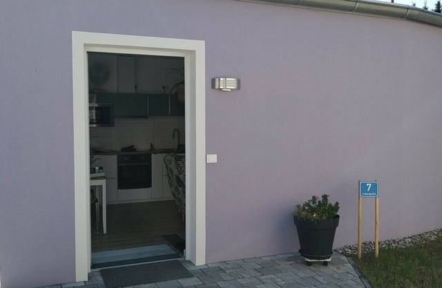 Barrierefreie Ferienwohnung mit Regenfalldusche