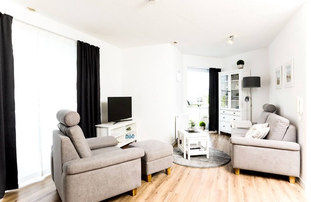 Barrierefreie Komfort-ferienwohnung mit Hellem Wohnraum und Wlan