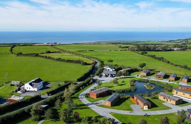 Bay view lodge offers just that, breathtaking views of Ceredigion Bay.