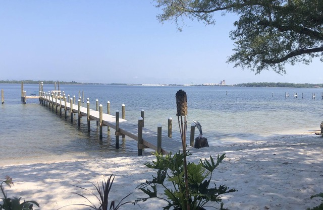 Bay views, boat dock with slips, private water access