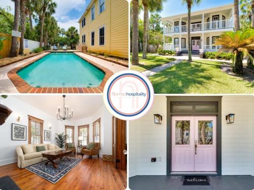 Be a Nomad - Charming Pool House 1 block to beach