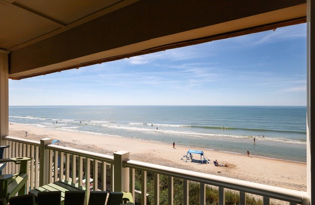 "Beach Blessing" -Oceanfront Fun | Balcony