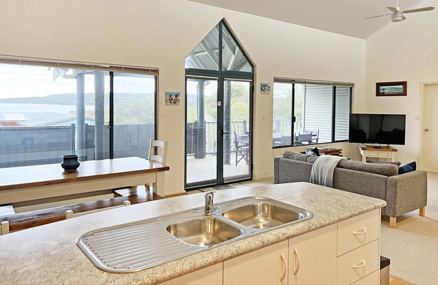 Beach Break: Family home with beach & inlet views