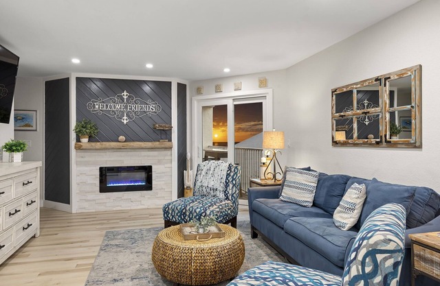 Beach condo with sunset views