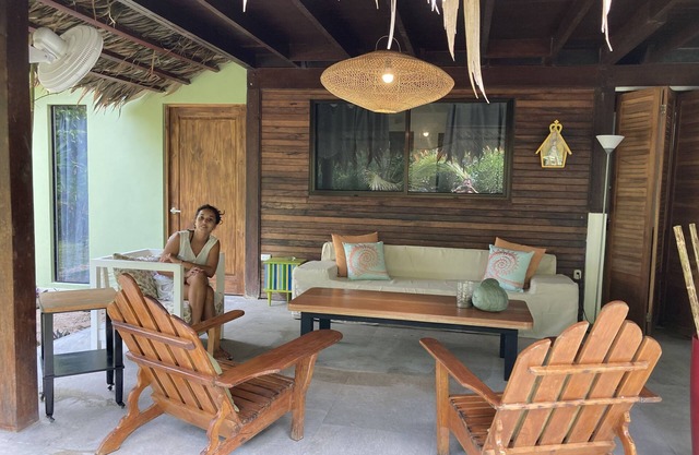 BEACH FRONT HOUSE 50mts from the water. PUNTA UVA ARRECIFE