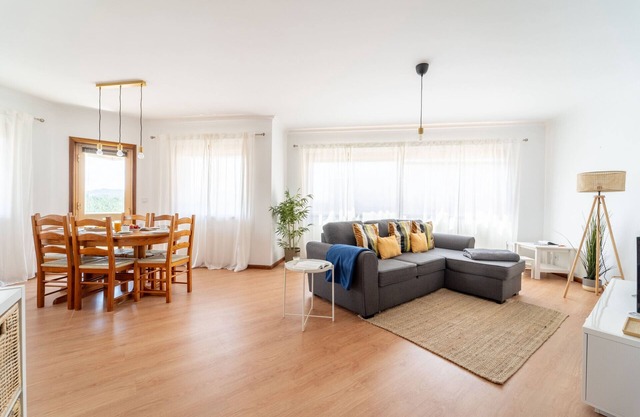 Beach Flat by House and People