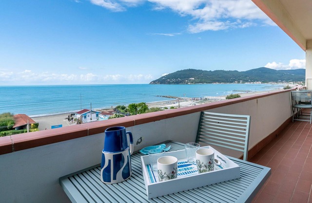 Beach front apartment