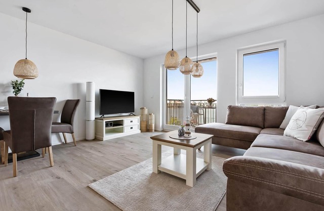 Beach front apartment in Olpenitz