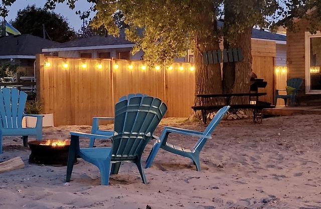Beach Front cottage at Long Point