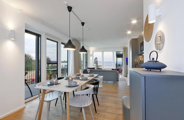 Beach front apartment