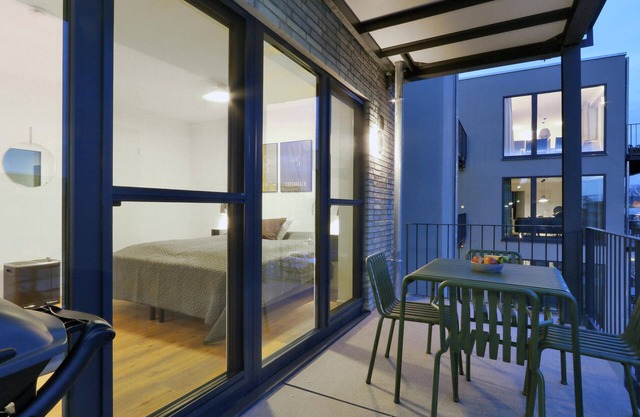 Beach front apartment