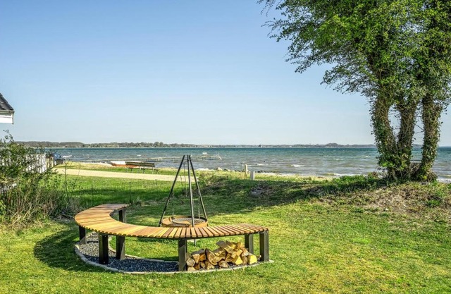 Beach Front Home In Sjølund