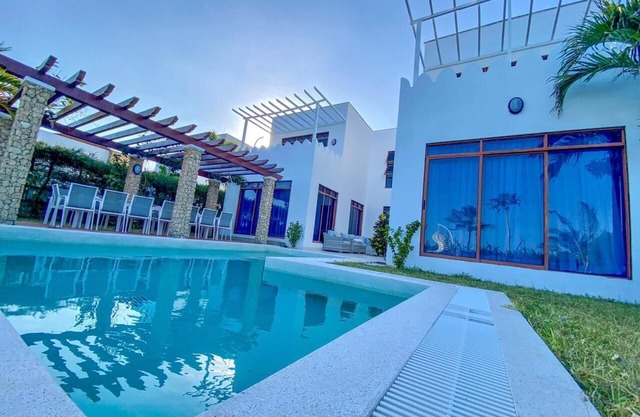 Beach Front Luxury Villa with private Beach.