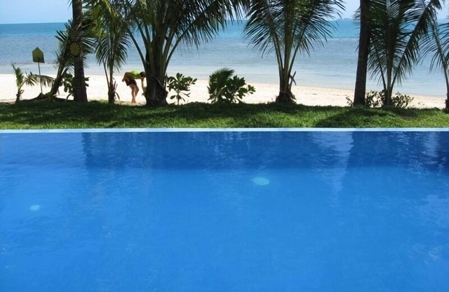 Beach Front Villa with private pool