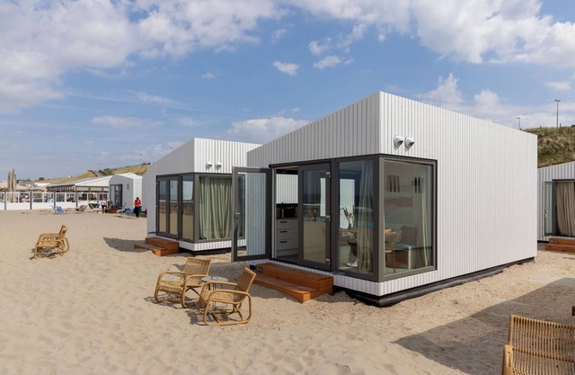 Beach House in Zandvoort with Sea View