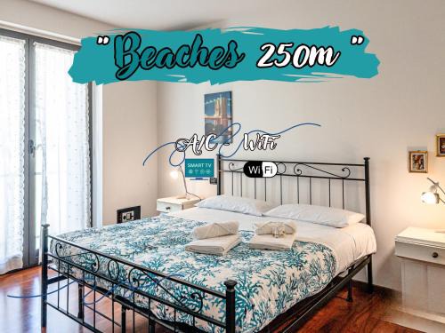 - Beaches 250m - Train Station 1 min - Air Conditioning - WiFi