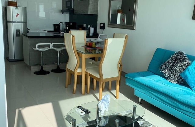Beachfront apartment