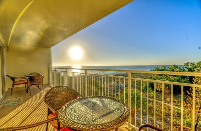 Beachfront condo in Madeira Beach directly across from Johns Pass Village