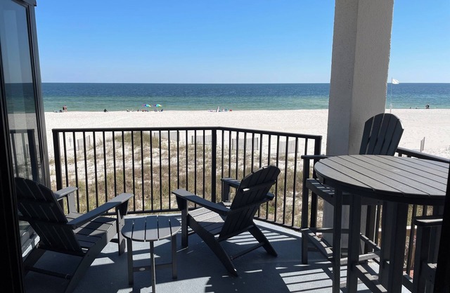BEACHFRONT CONDO! You're only seconds from the front door to the sand!