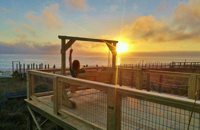 Beachfront ground floor! Screen porch, beach deck and boardwalk. Pet friendly