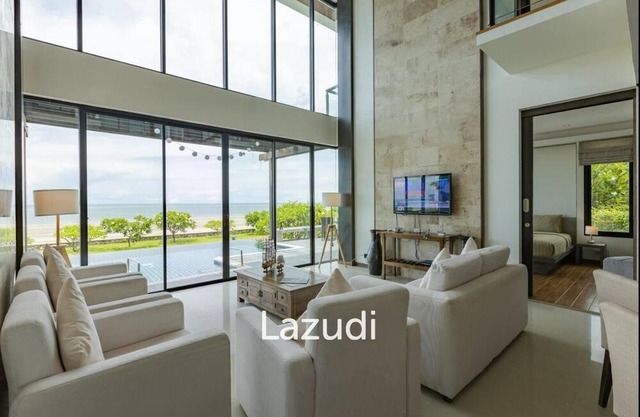BeachFront Modern 4 Bedroom Pool Villa (RV)