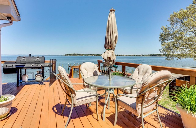 Beachfront Montross Home Rental w/ Boat Dock!