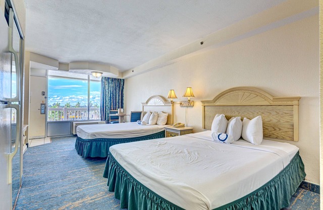 Beachfront resort room with fitness center & high-speed WiFi