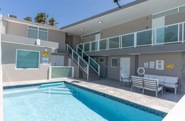 Beachfront Studio #3, 1 Room, 1 Bath, Pool