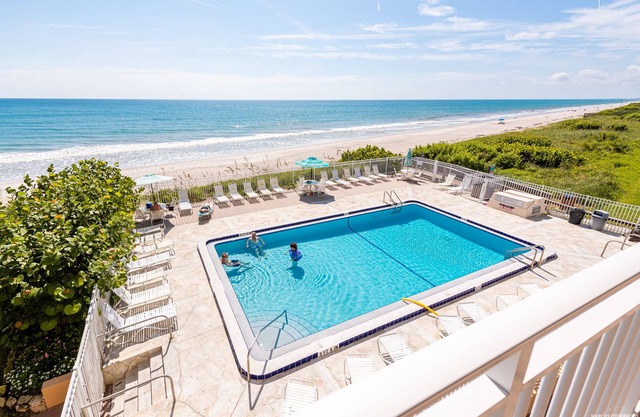 Beachfront Vacation Rental, Beautiful Views from the 2nd story balcony.