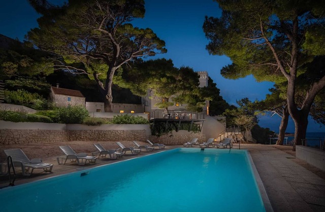 Beachfront Villa Castellum with Pool