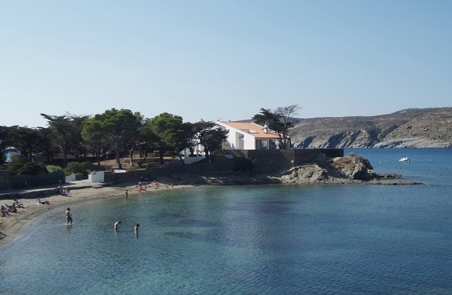 Beachfront villa with unbeatable views of the village