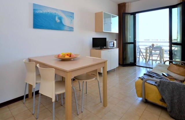 Beachside studio apartment in Lignano