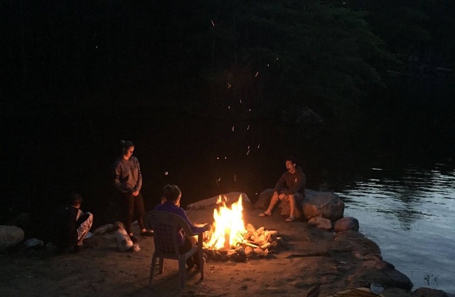 Bear Island Paradise, Lake Winnipesaukee - access by boat only