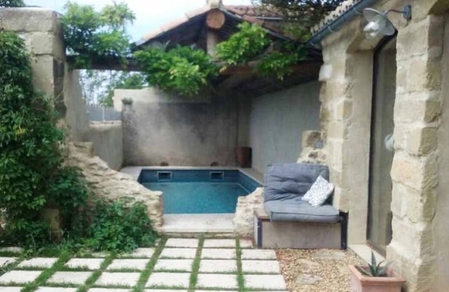 Beautiful village house with pool and garden