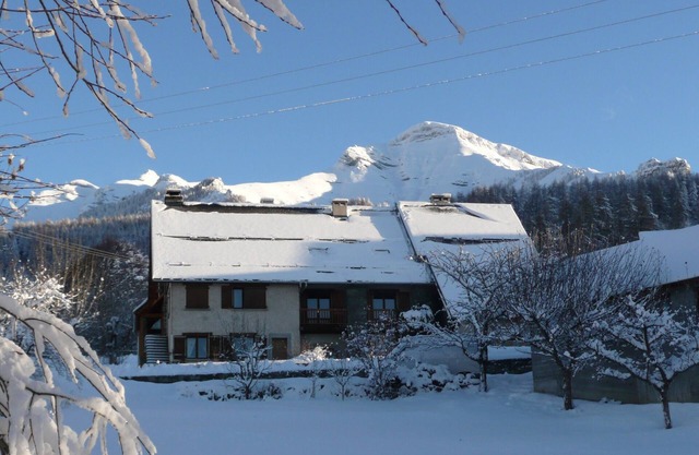 Beautiful sunny apartment in the pretty village resort alps champsaur
