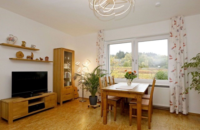 Beautiful apartment for 2 guests with WIFI, TV, terrace, pets allowed, panoramic view and parking