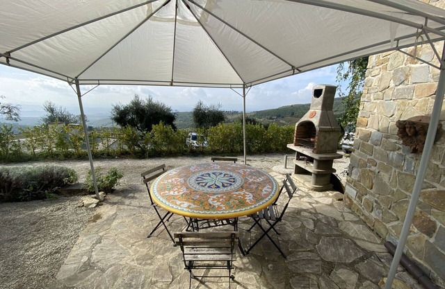 Beautiful private villa with A/C, WIFI, TV, terrace, pets allowed, panoramic view and parking