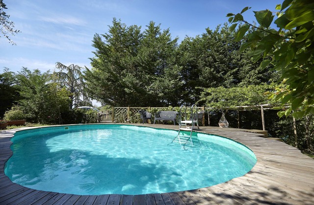 Beautiful 18th century stone house, surrounded by nature, with pool and garden.