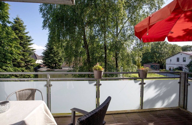 Beautiful apartment for 3 guests with WIFI, TV, balcony, pets allowed and parking