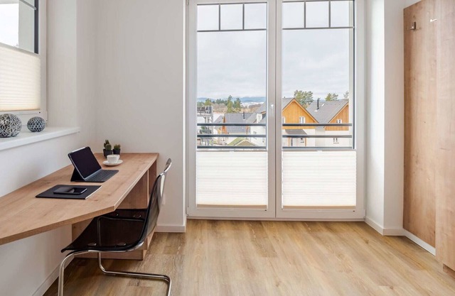Beautiful apartment for 4 people with hot tub, WIFI, TV, balcony and parking