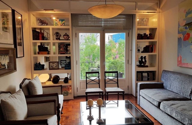 Beautiful apartment with french balcony.