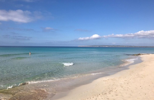 BEAUTIFUL APARTMENT 150M FROM THE BEACH in the best zojo of Migjorn-FREE WIFI