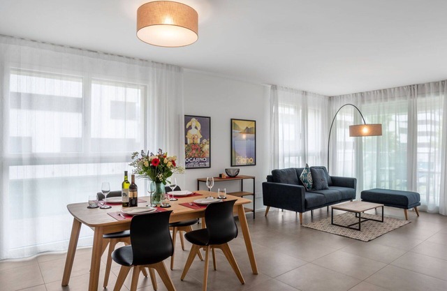 Beautiful apartment for 4 guests with WIFI, TV, balcony, pets allowed and parking
