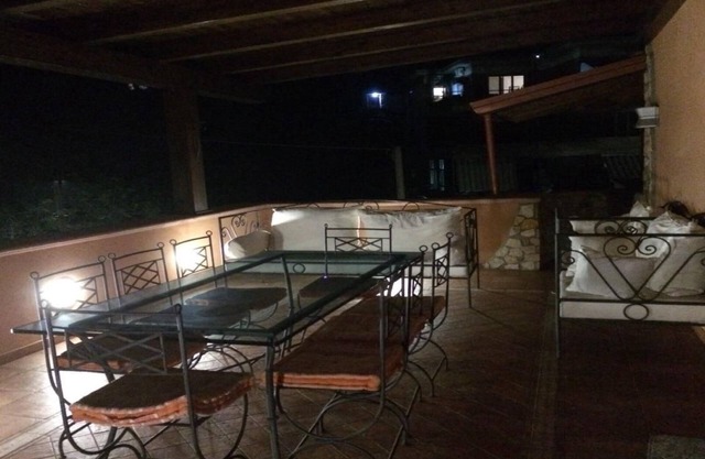 Beautiful apartment with large terrace 100 meters from the center of the village