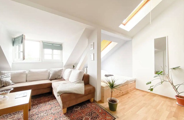 Beautiful apartment with a view over the city forest