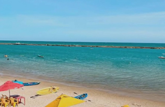 Beautiful apartment for 6 people with swimming pool, beach and green area with all comforts